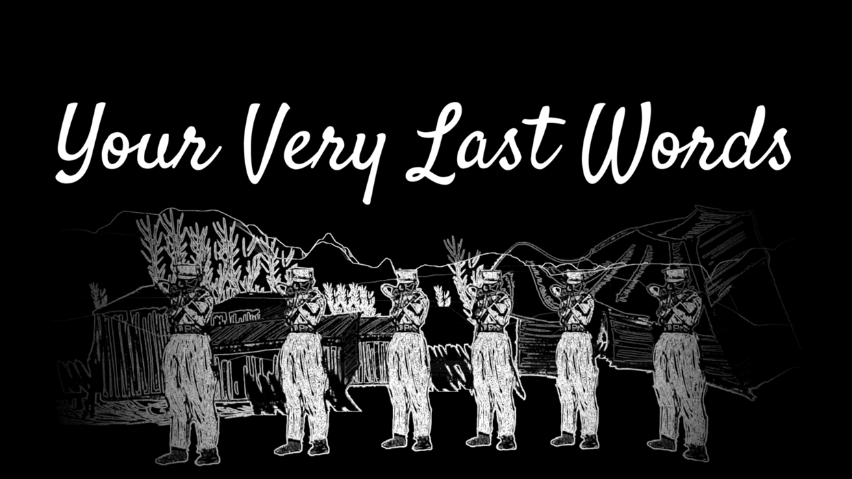 Cover art for Your Very Last Words
