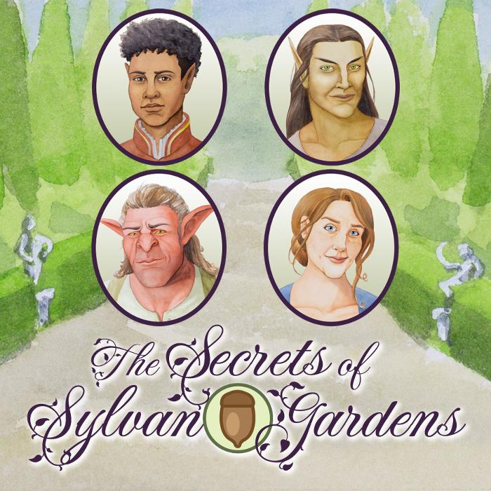 Cover art for The Secrets of Sylvan Gardens