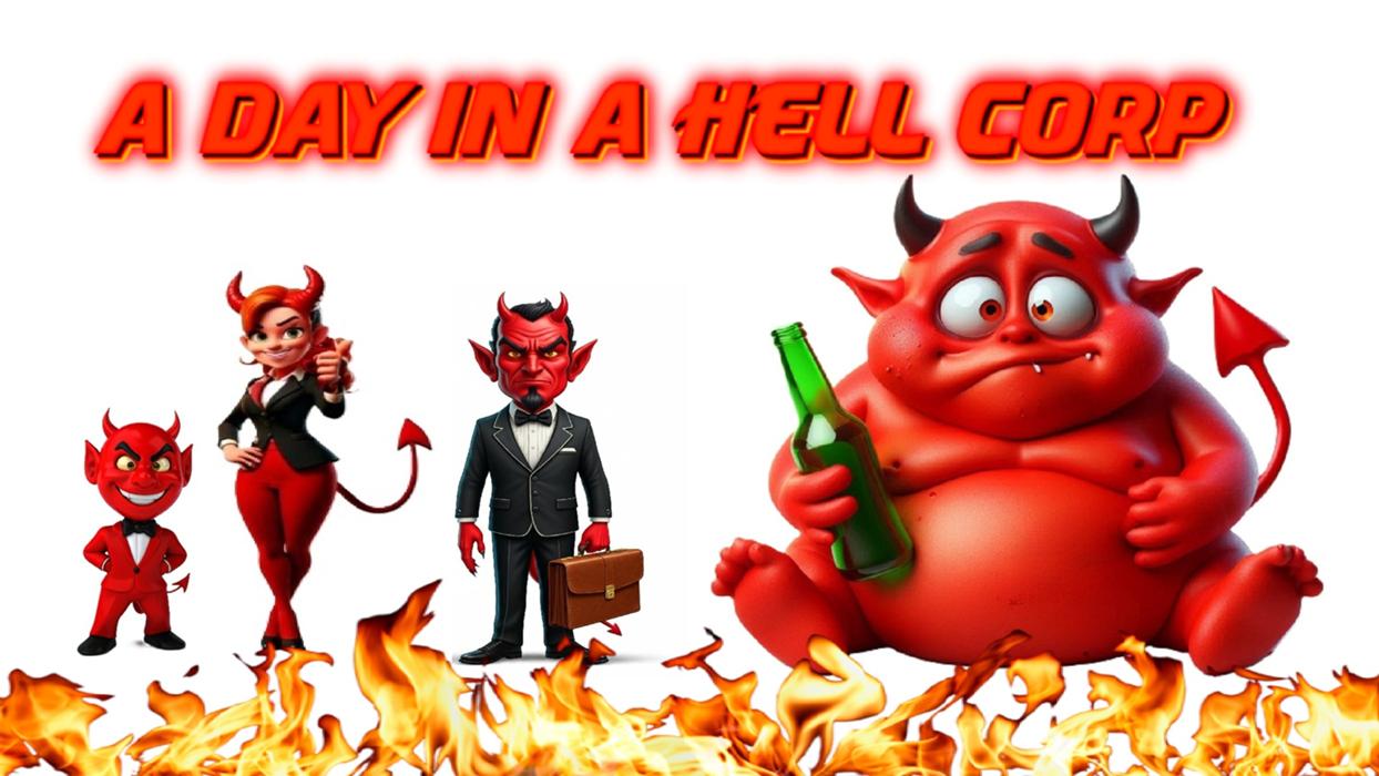 Cover art for A Day in a Hell Corp
