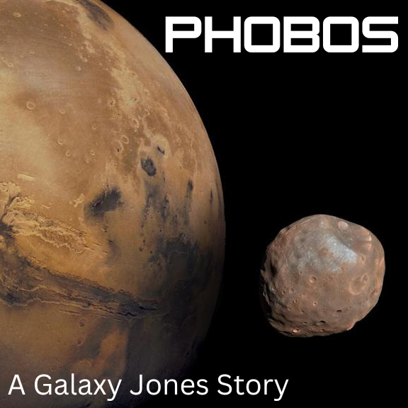 Cover art for Phobos: A Galaxy Jones Story