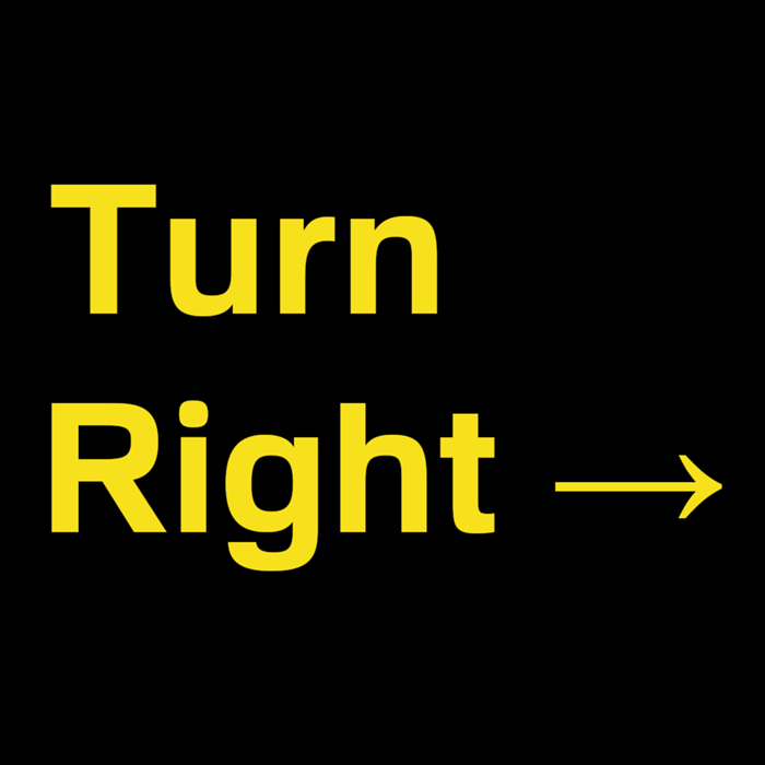 Cover art for Turn Right